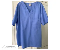 Blue Medical Scrubs - Ladies Size Small Blue